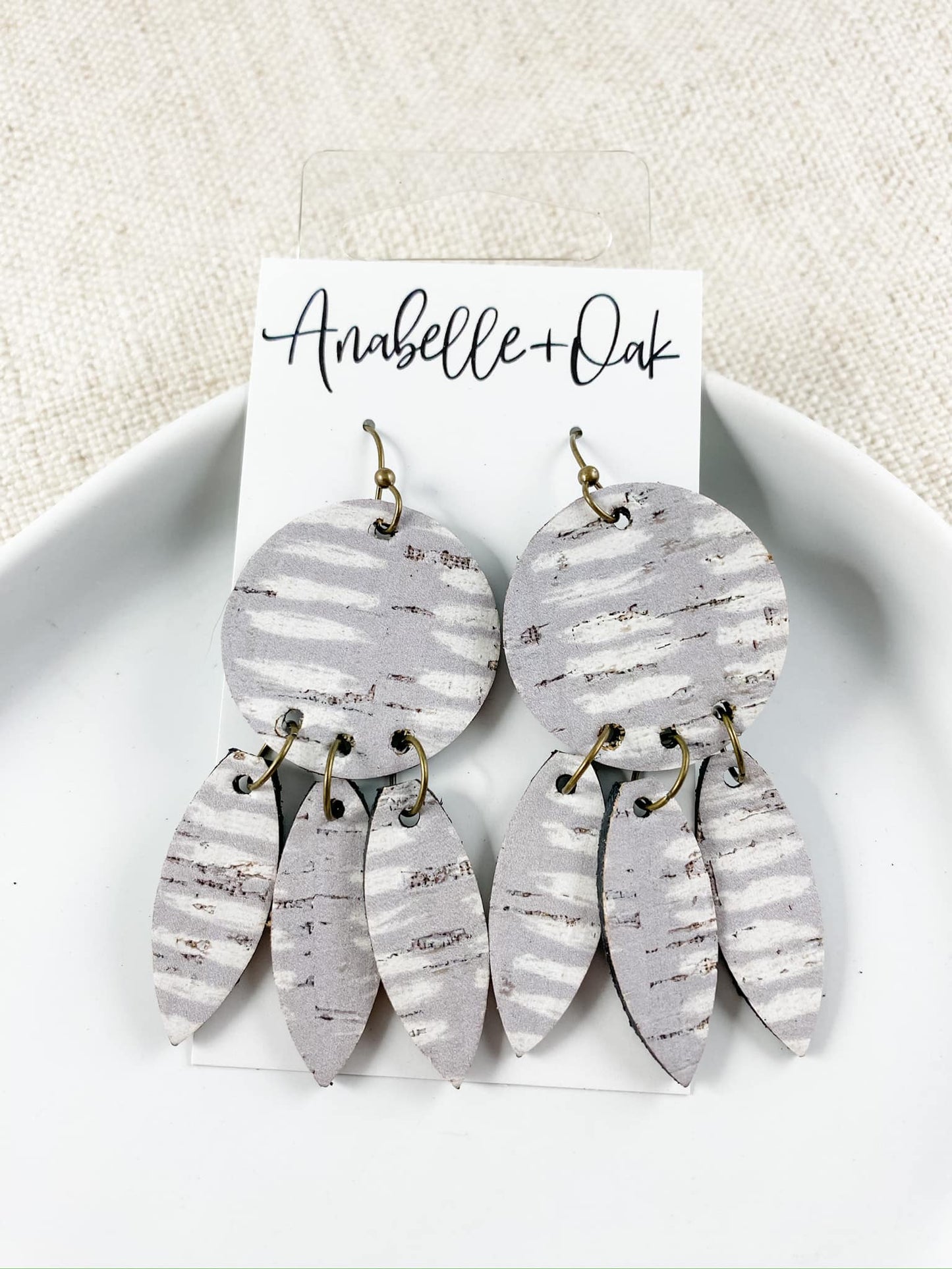 Gray & White Boho Chandeliers