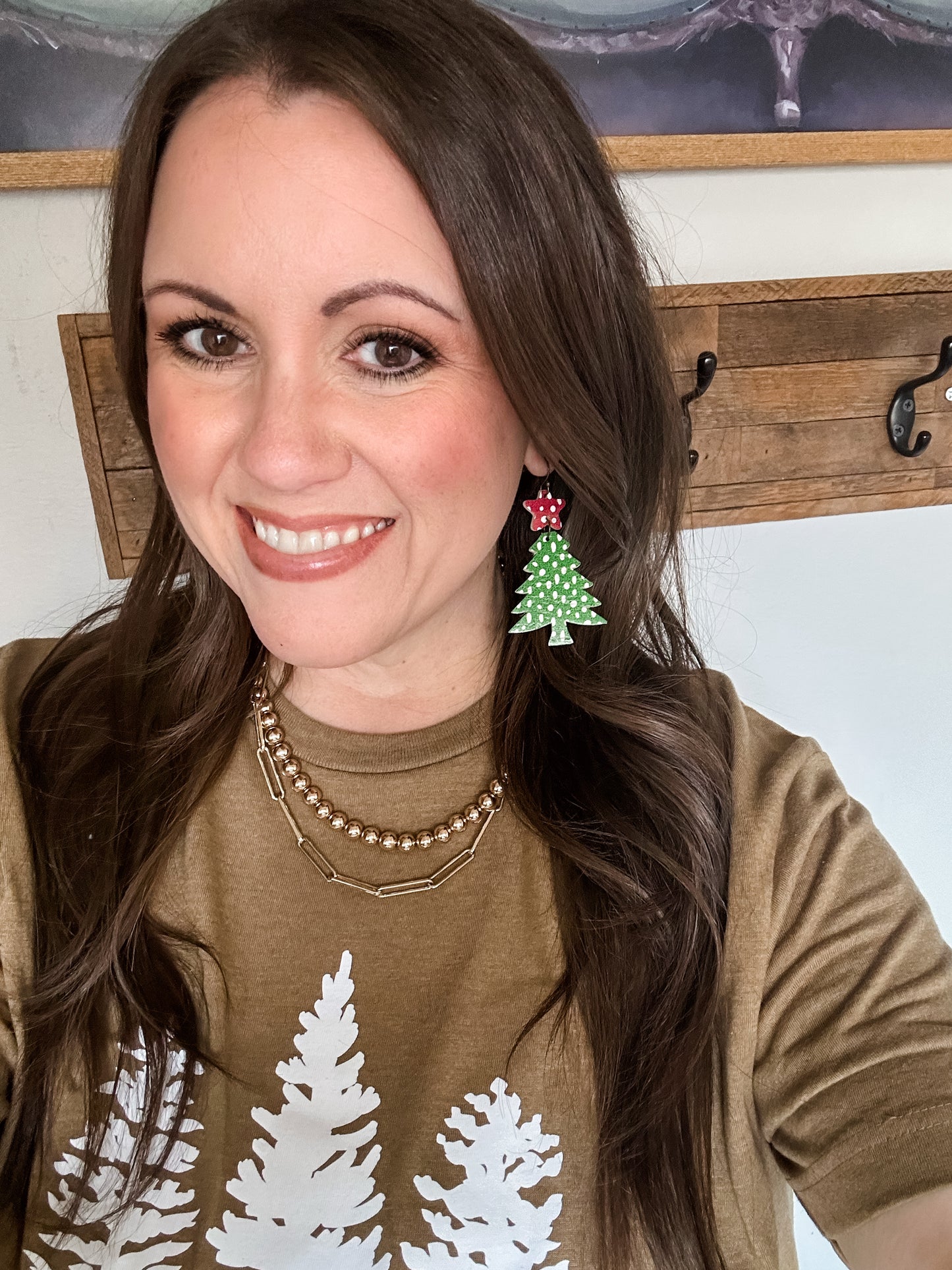 O Christmas Tree Earrings
