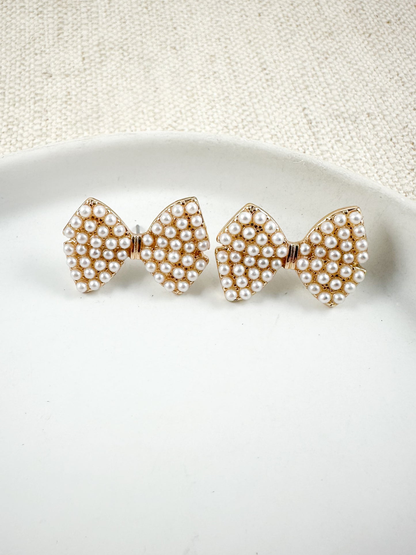 Coquette Pearl Studs