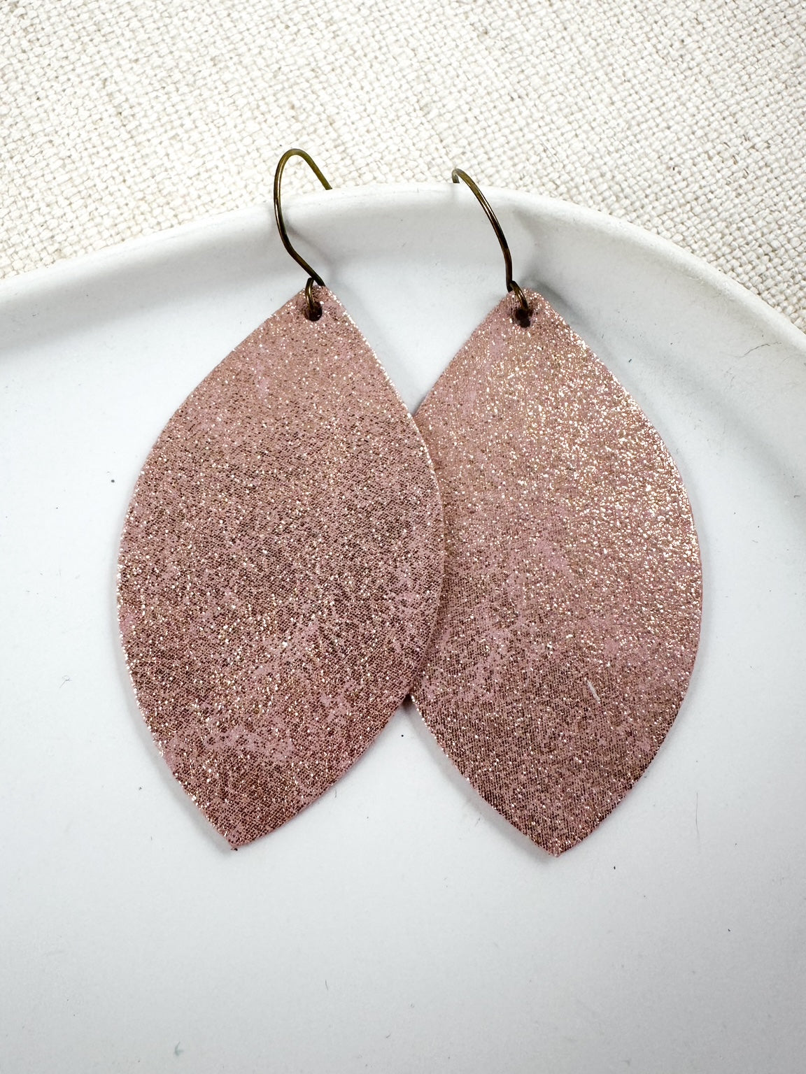Pink Ember Leather, Large Poplar