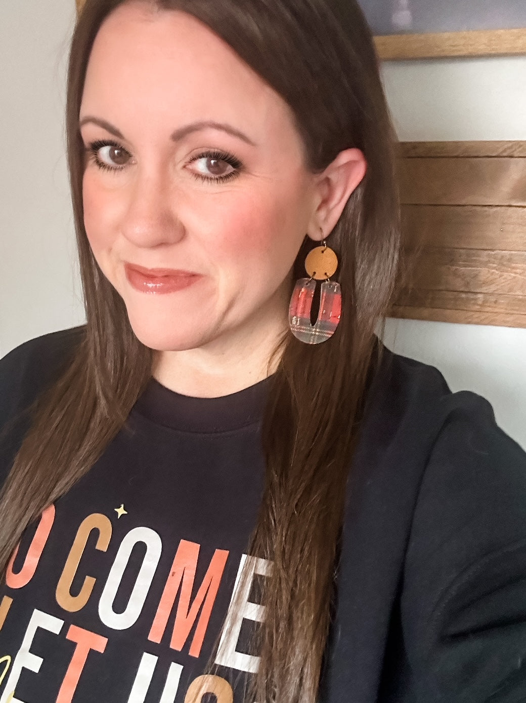 Christmas Fireside Earrings