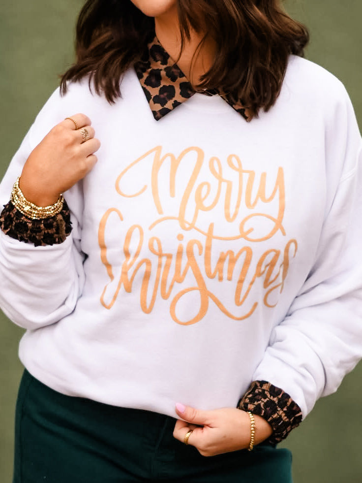 Day 3 Steal: Merry + Golden Sweatshirt
