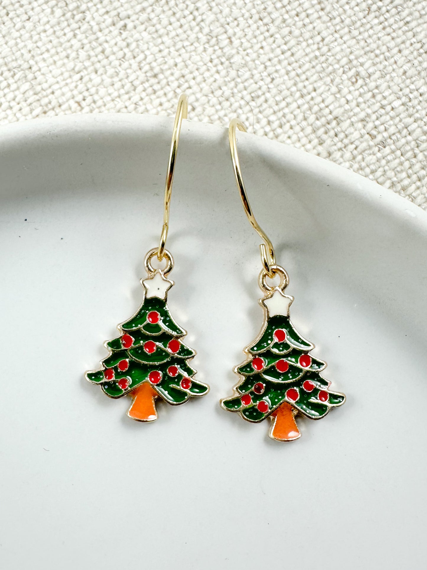 Tiny Pines Earrings