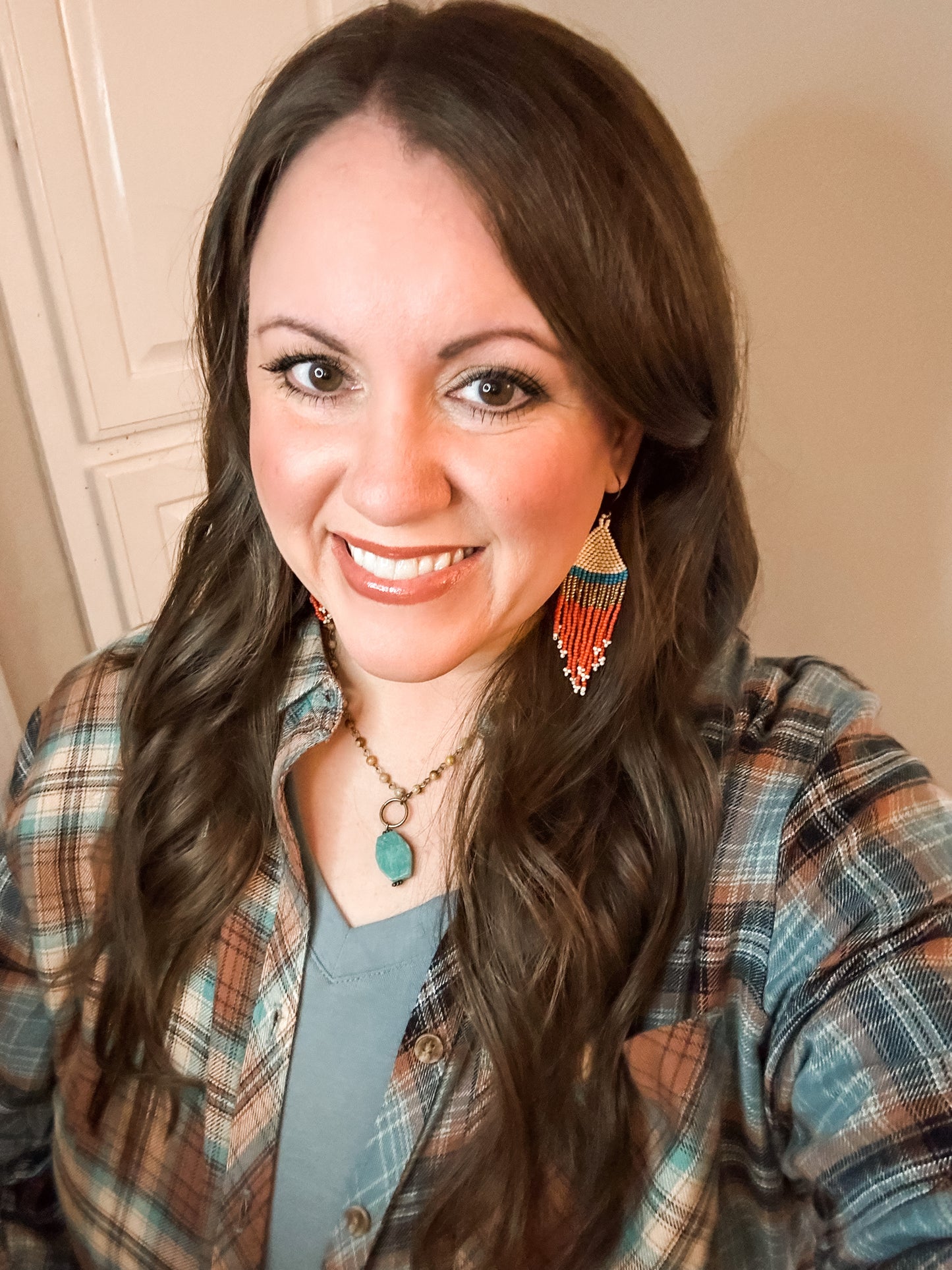 Jasper Sunset Necklace