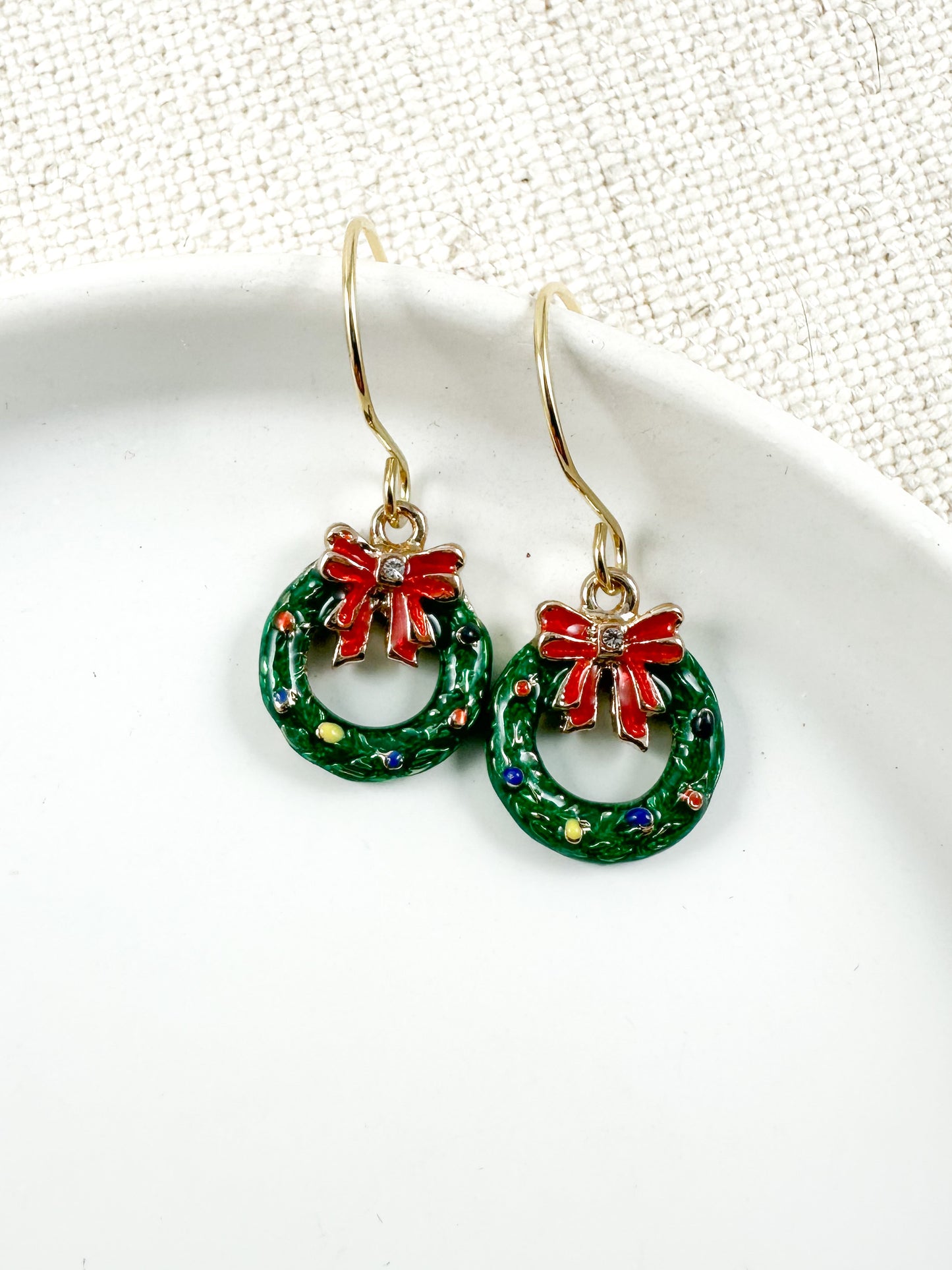 Merry Wreath Earrings