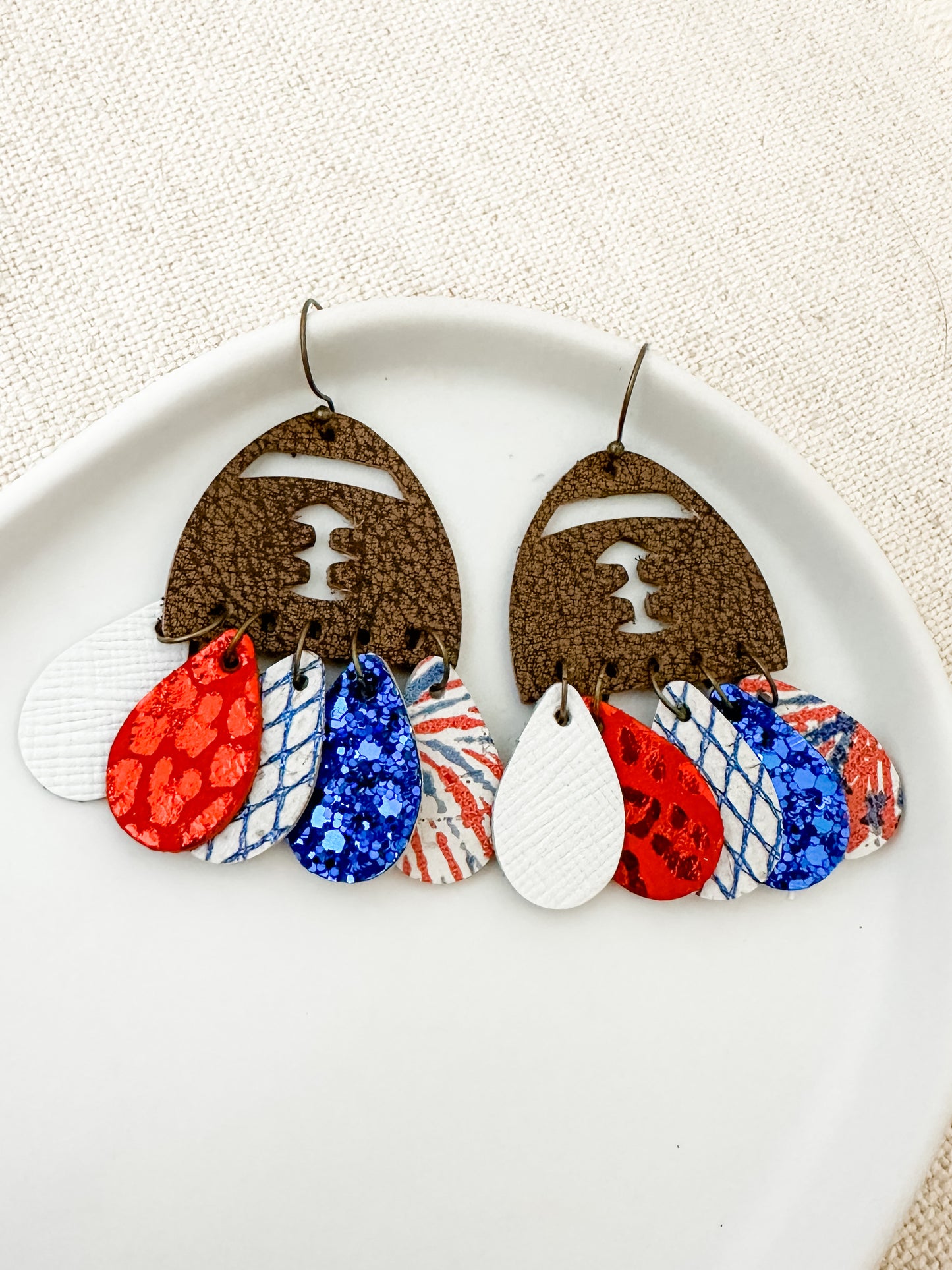 Touchdown Tassel Earrings
