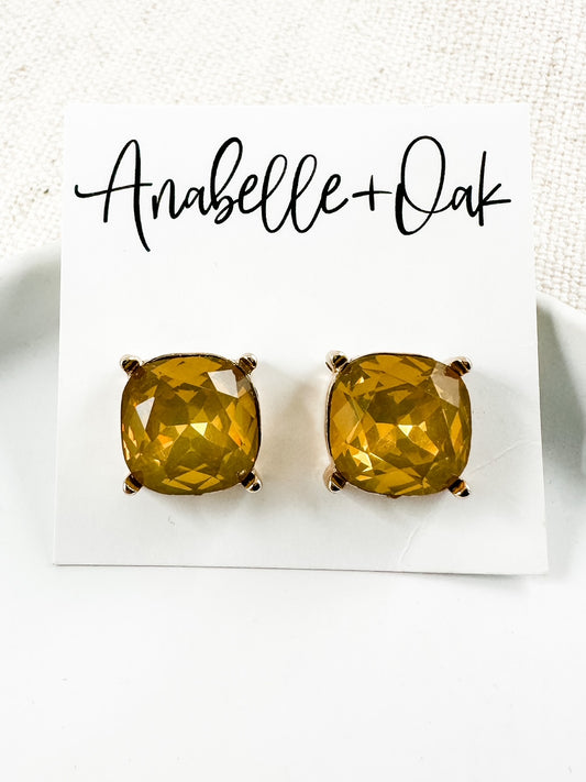 Glowing Sunset Studs