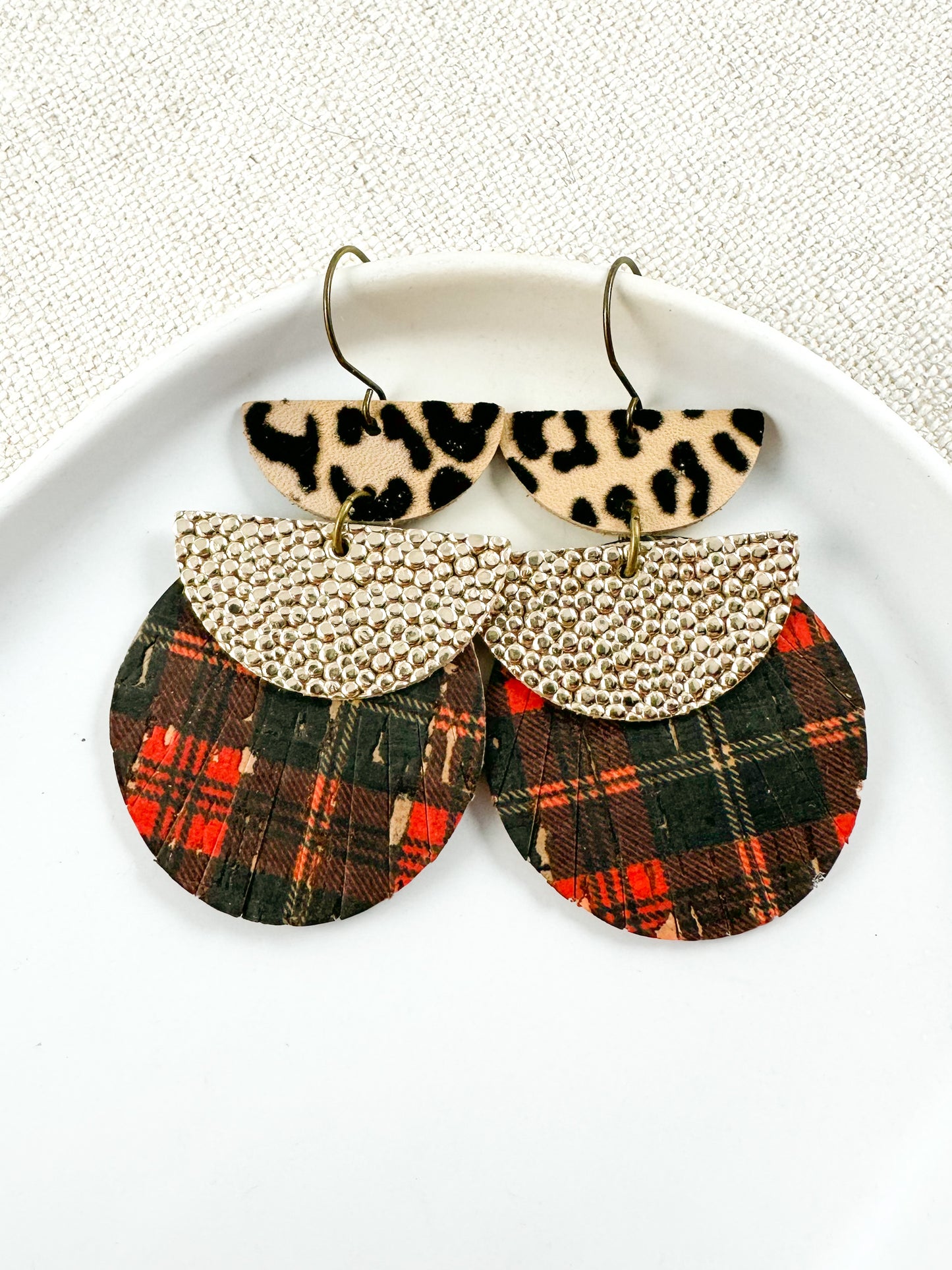 Tartan Gleam Earrings