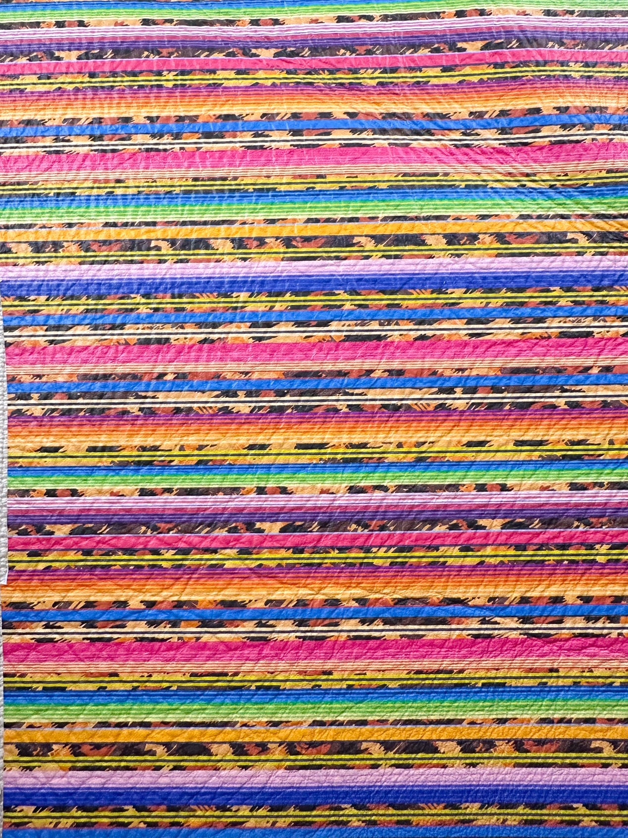 Leopard Serape Leather