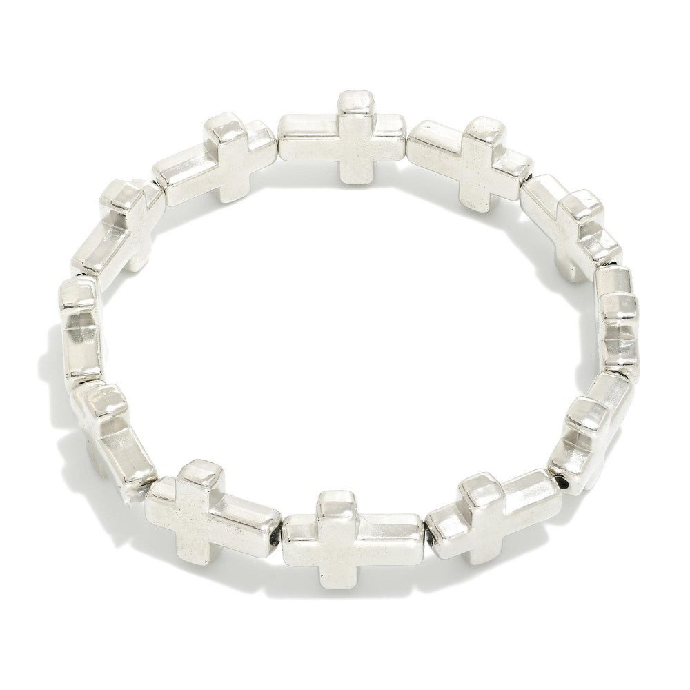 Unshaken Bracelet, Silver