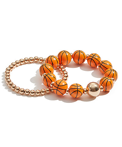 Playmaker Bracelet Set, Basketball