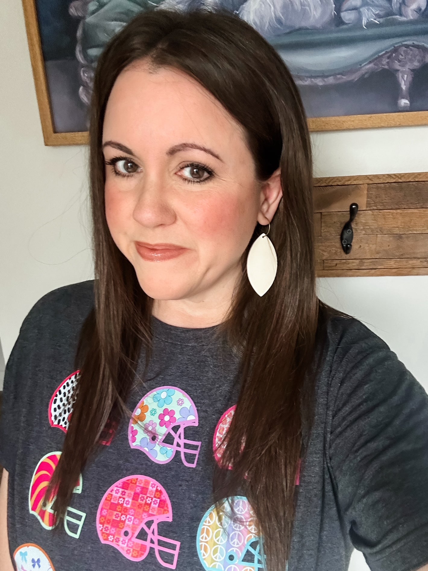 Painted Tracks Earrings
