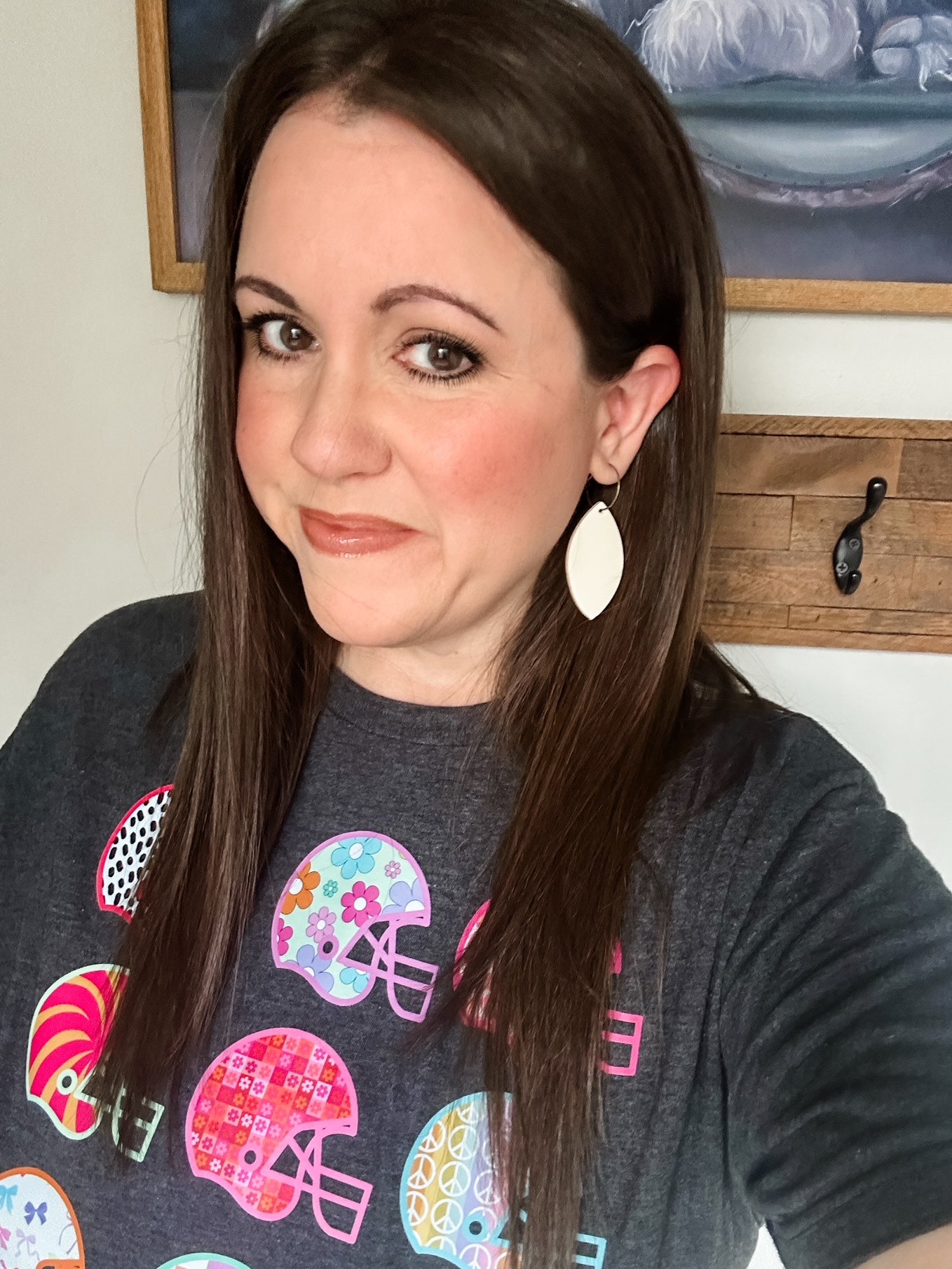 Painted Tracks Earrings