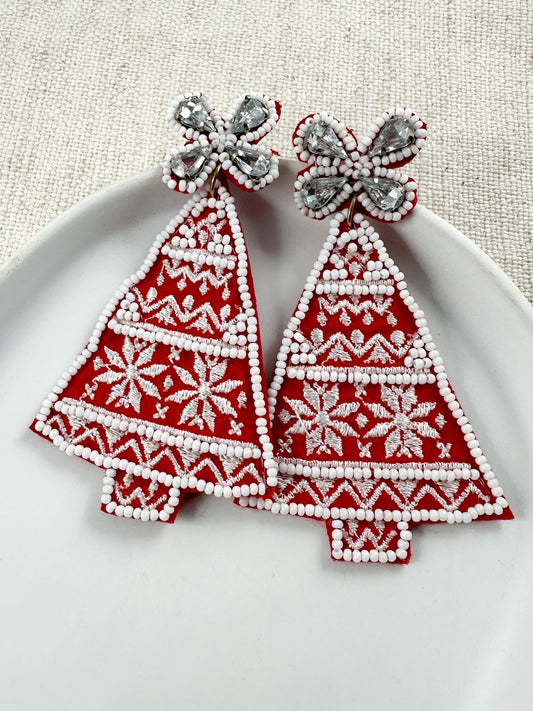 Scandinavian Christmas Earrings