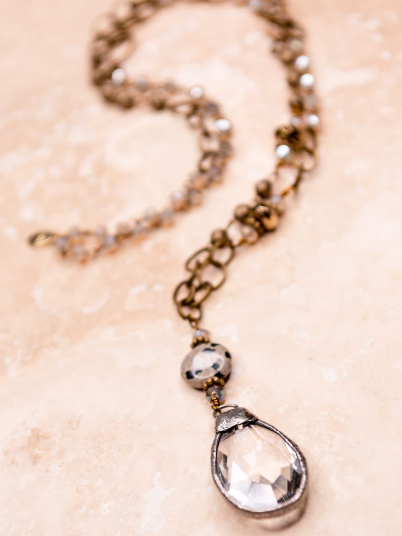 Veil & Stone Necklace