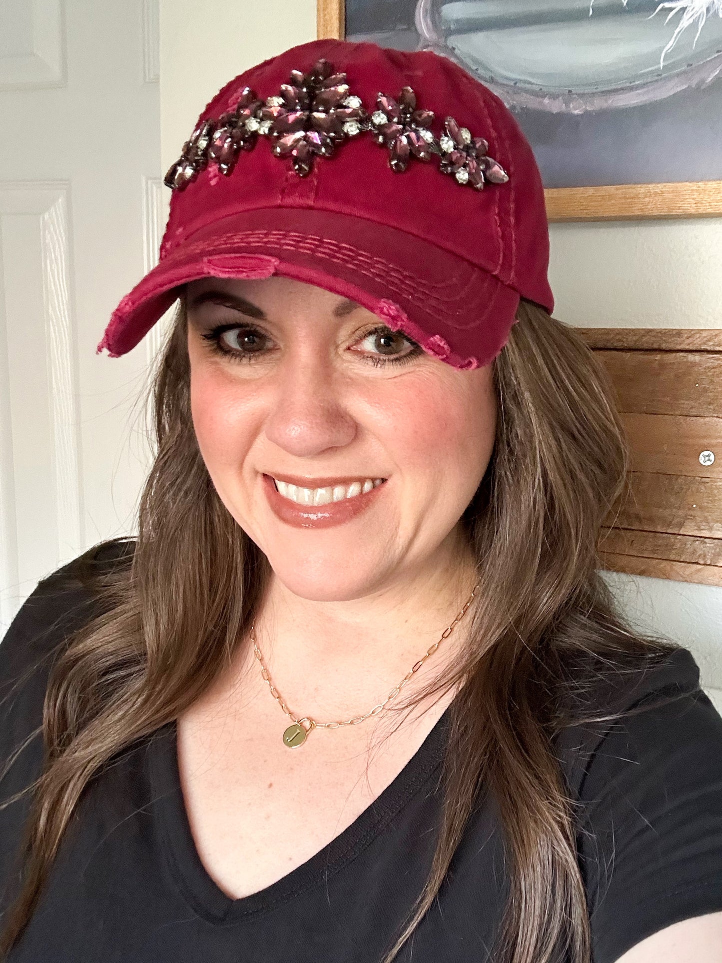 Spark & Stone Hat, Garnet
