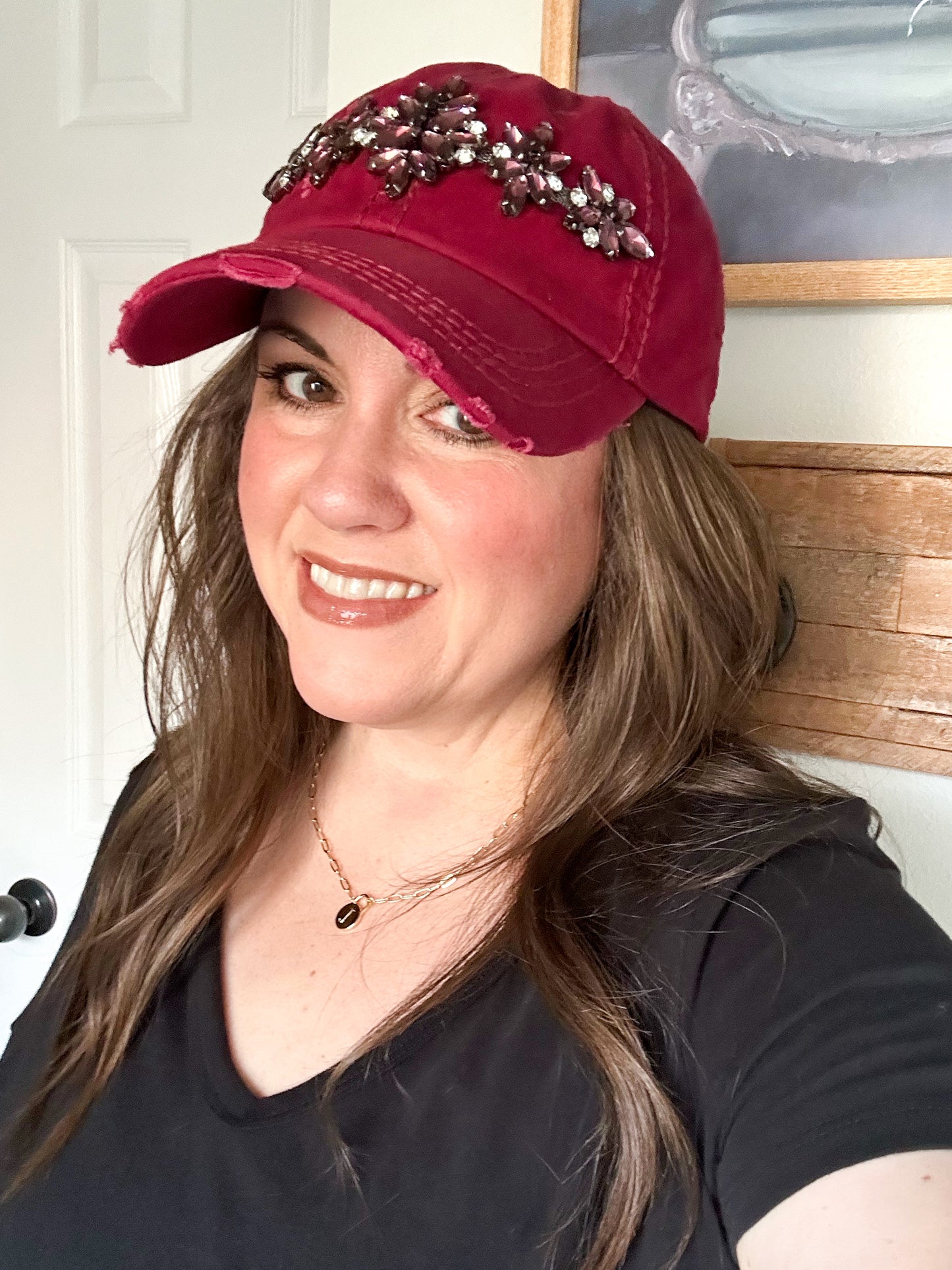 Spark & Stone Hat, Garnet