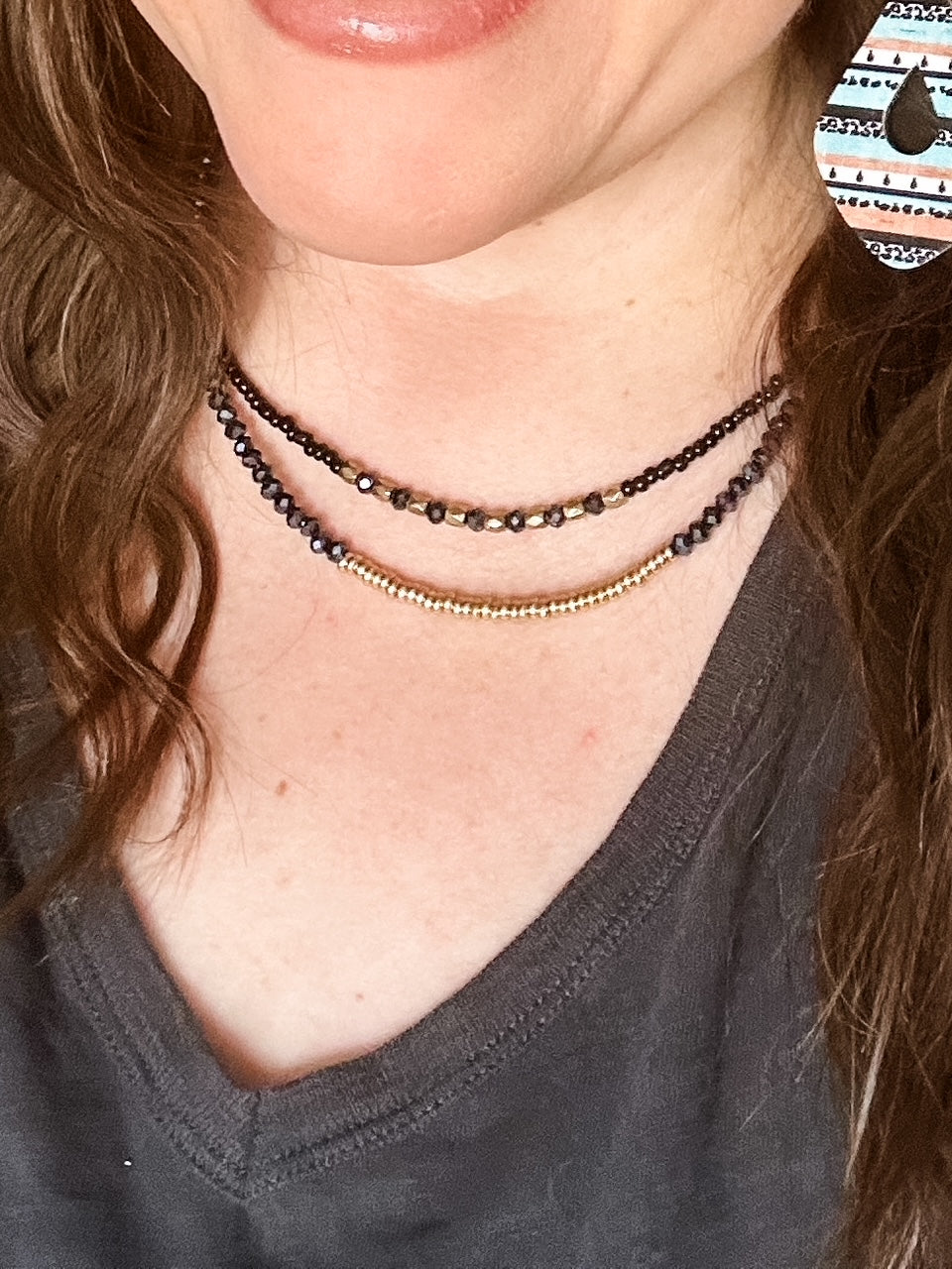 Meant To Be Necklace Set, Black