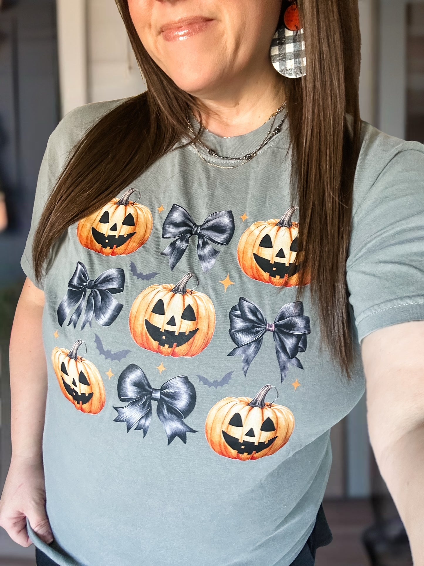Bats & Bows Tee--PREORDER
