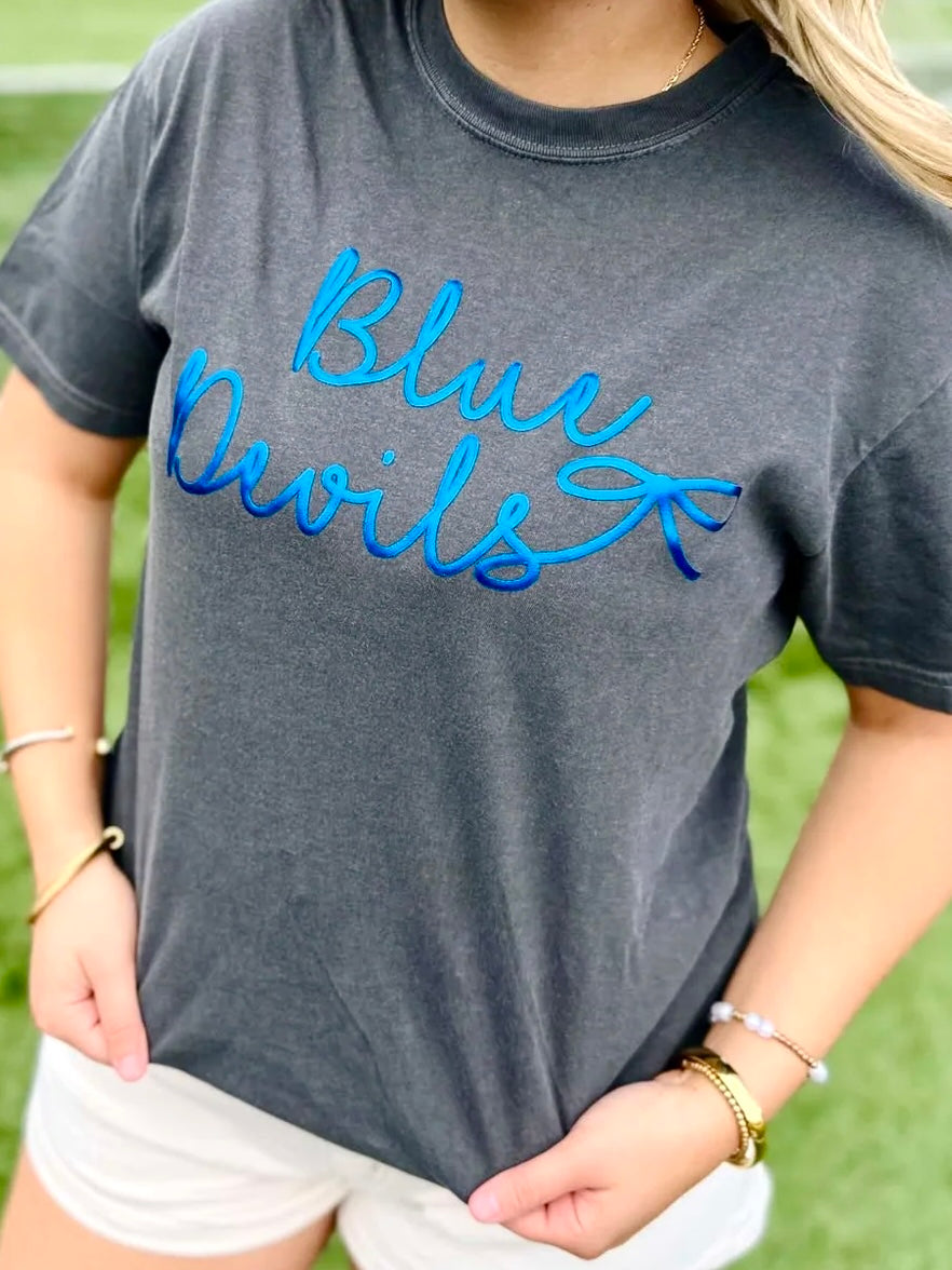 Tailgate Bow Tee--CUSTOMIZEABLE, PREORDER