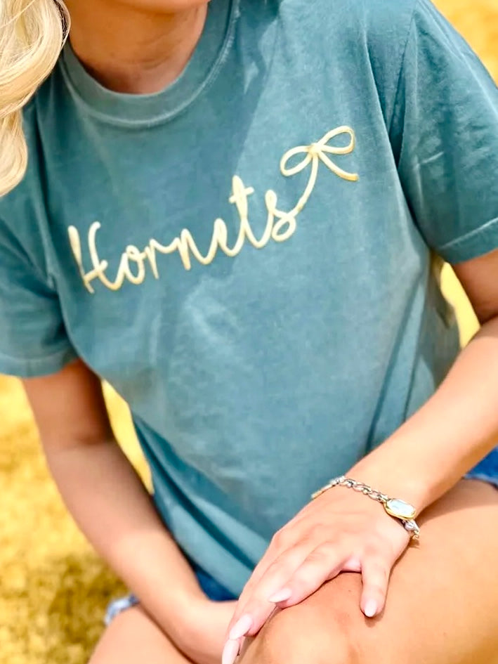 Tailgate Bow Tee--CUSTOMIZEABLE, PREORDER