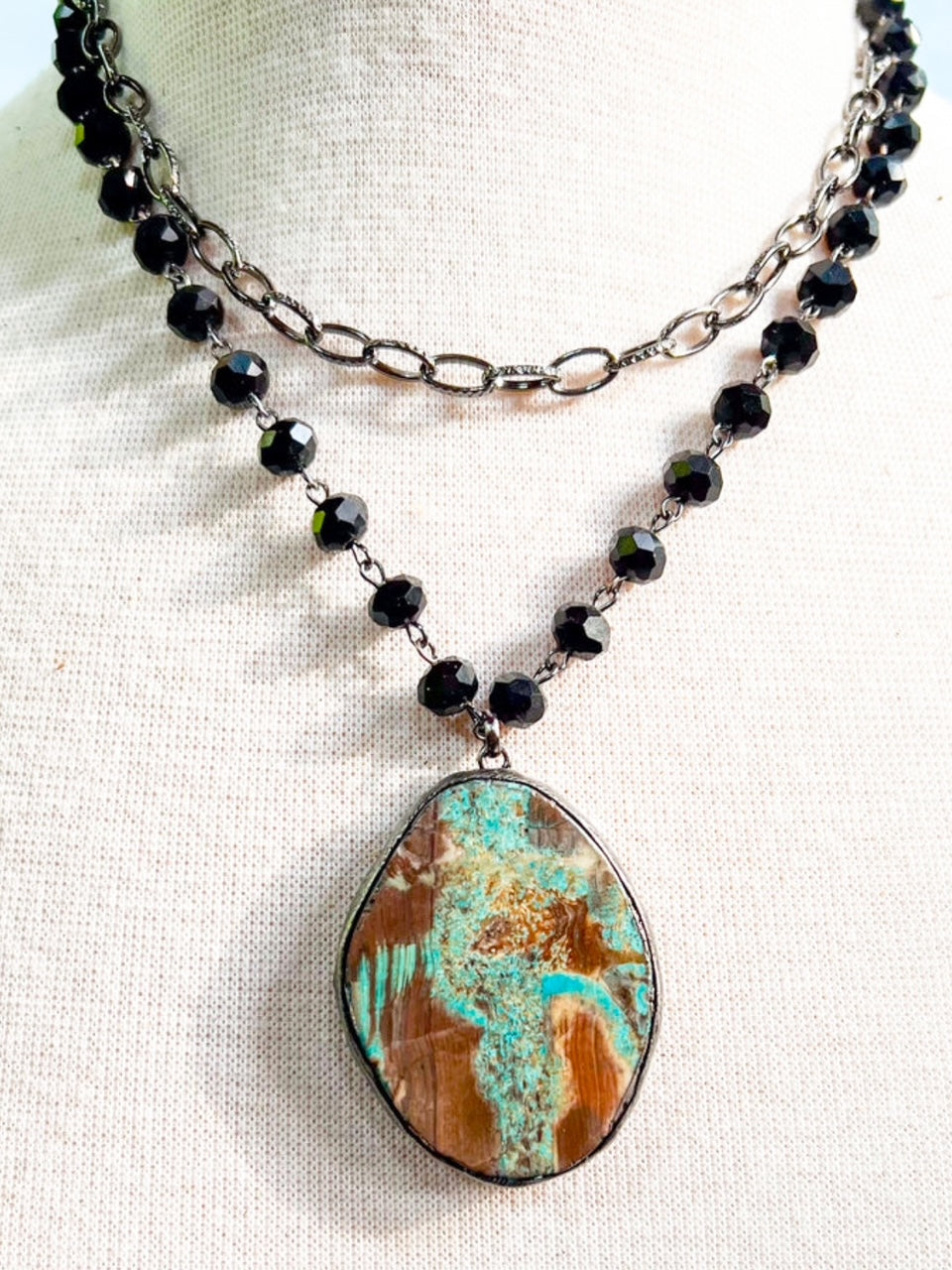 Sedona Skies Necklace, Black