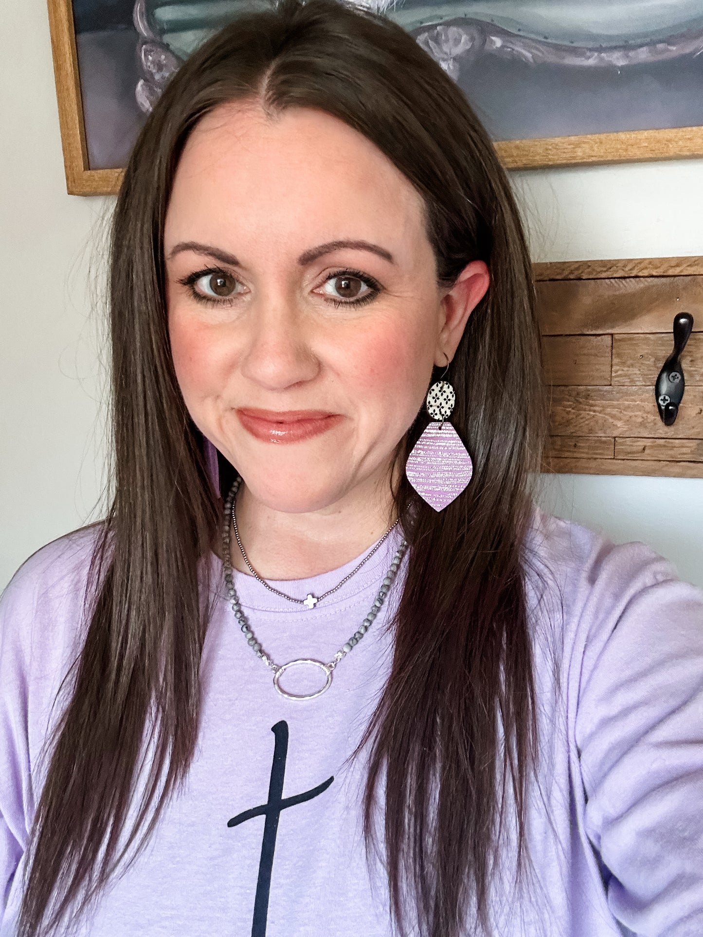 Lavender Grace Earrings