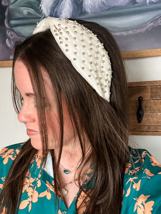 High Note Headband, Ivory