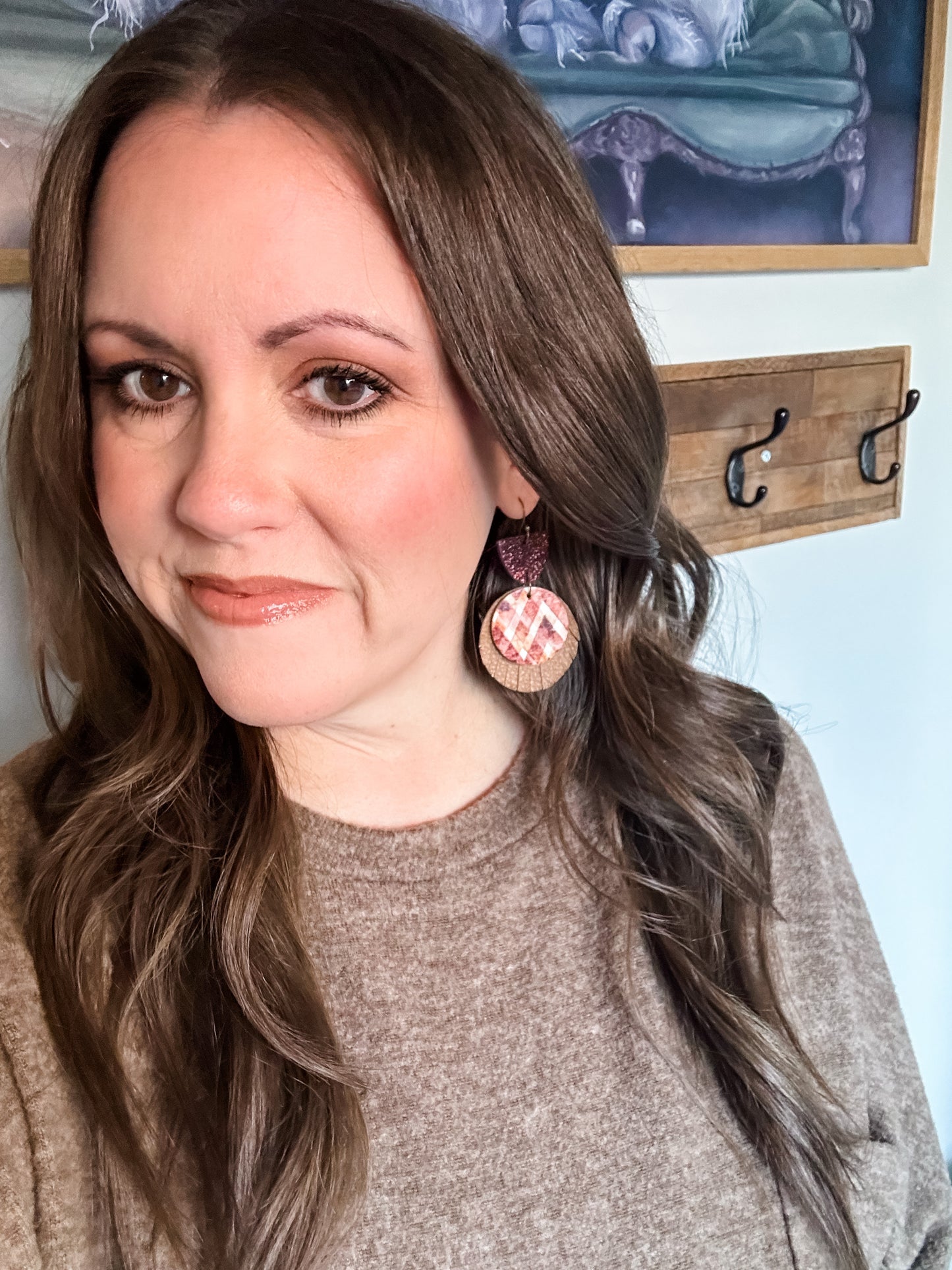 Cinnamon Spice Earrings