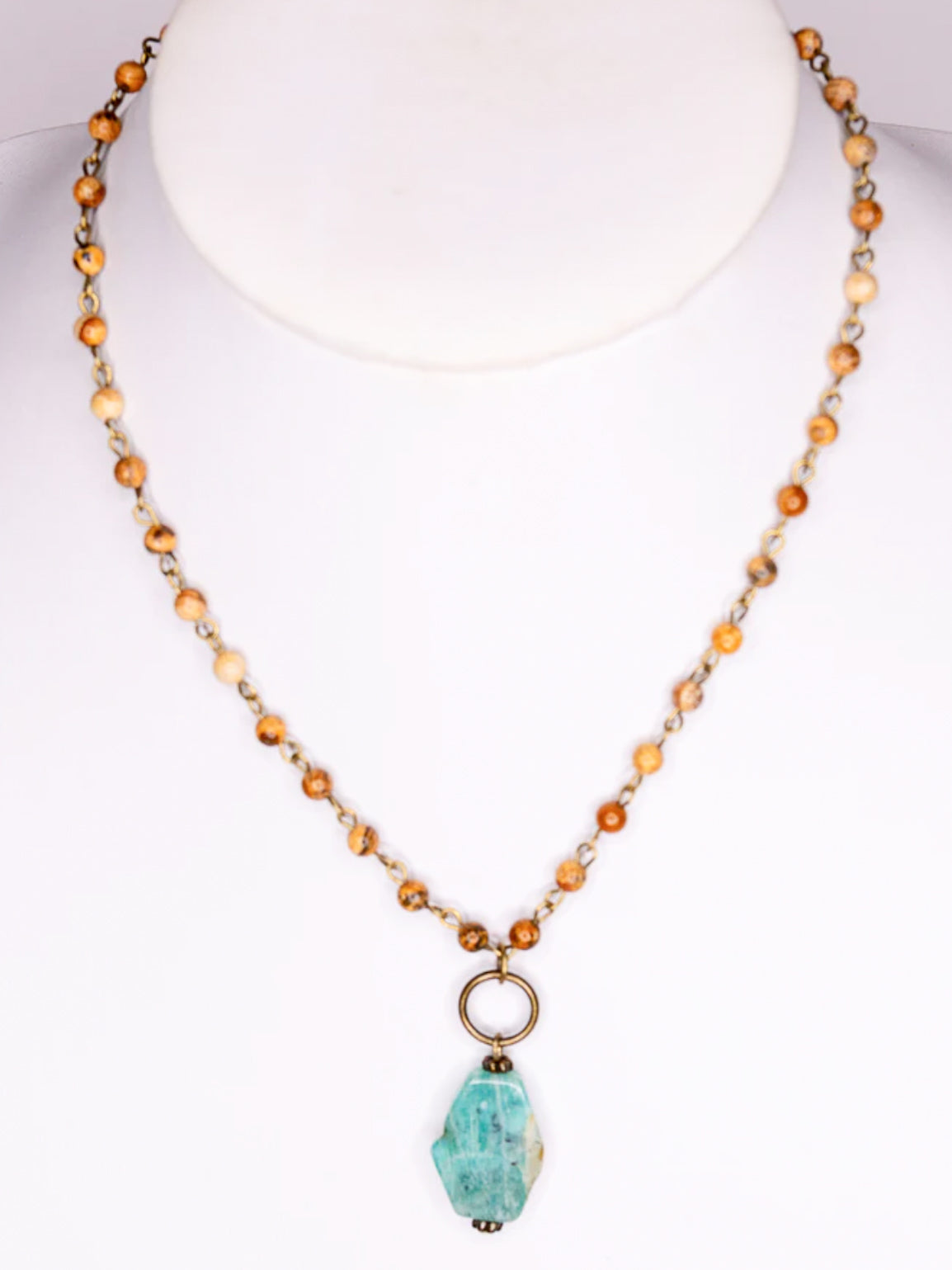 Jasper Sunset Necklace