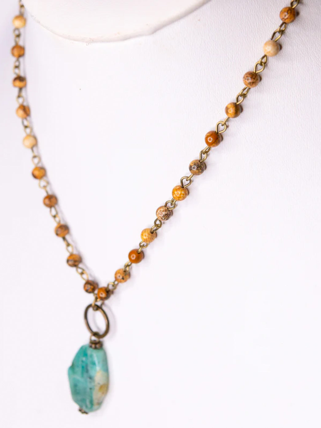 Jasper Sunset Necklace