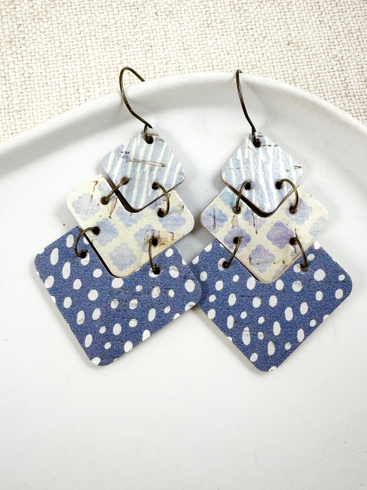 Quilted Whisper Earrings