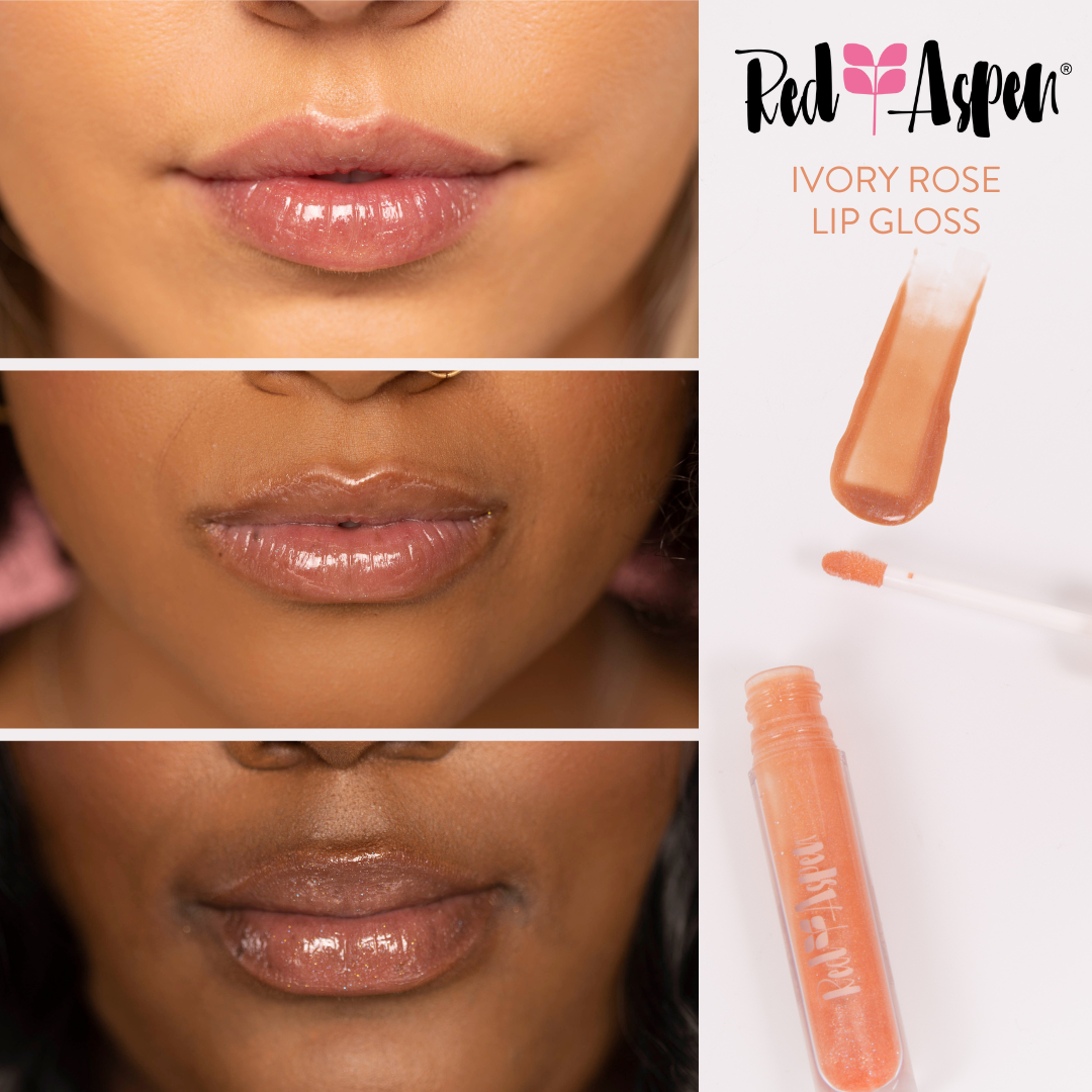 Ivory Rose Lip Gloss