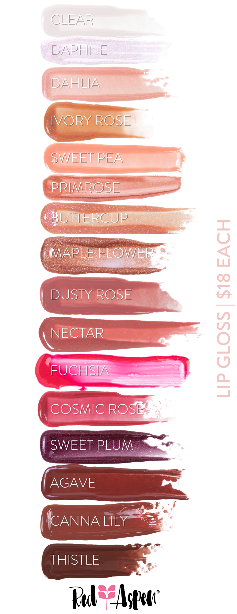 Ivory Rose Lip Gloss