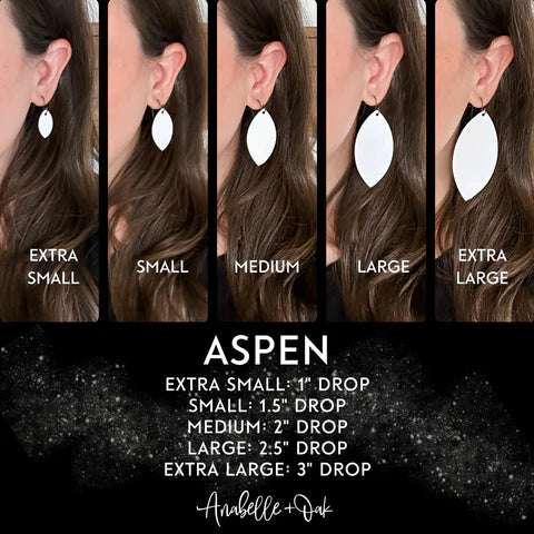 Fiery Petal Earrings