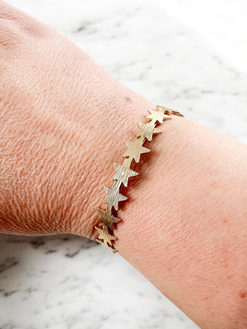 Starbound Cuff Bracelet, Gold