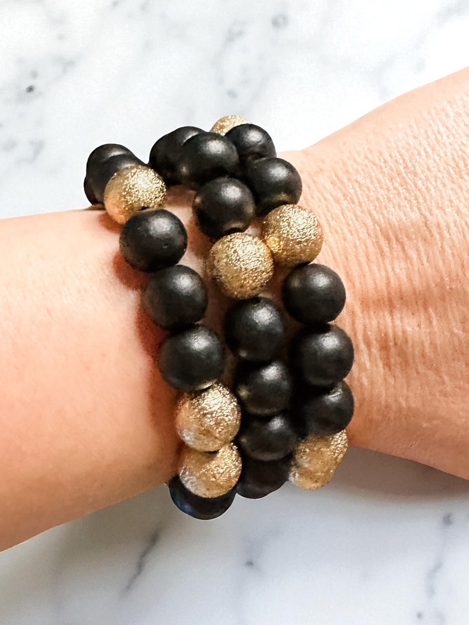 Fizz & Spark Bracelet Set, Black