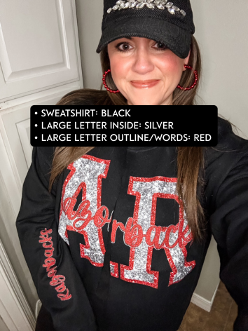 Sideline Split Sweatshirt Cardigan--PREORDER, CUSTOMIZEABLE
