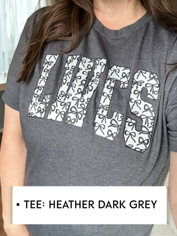 The Coquette Edit Tee--PREORDER, CUSTOMIZABLE