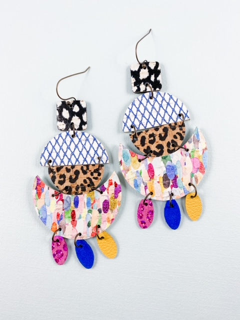 Bold Leopard Chandeliers