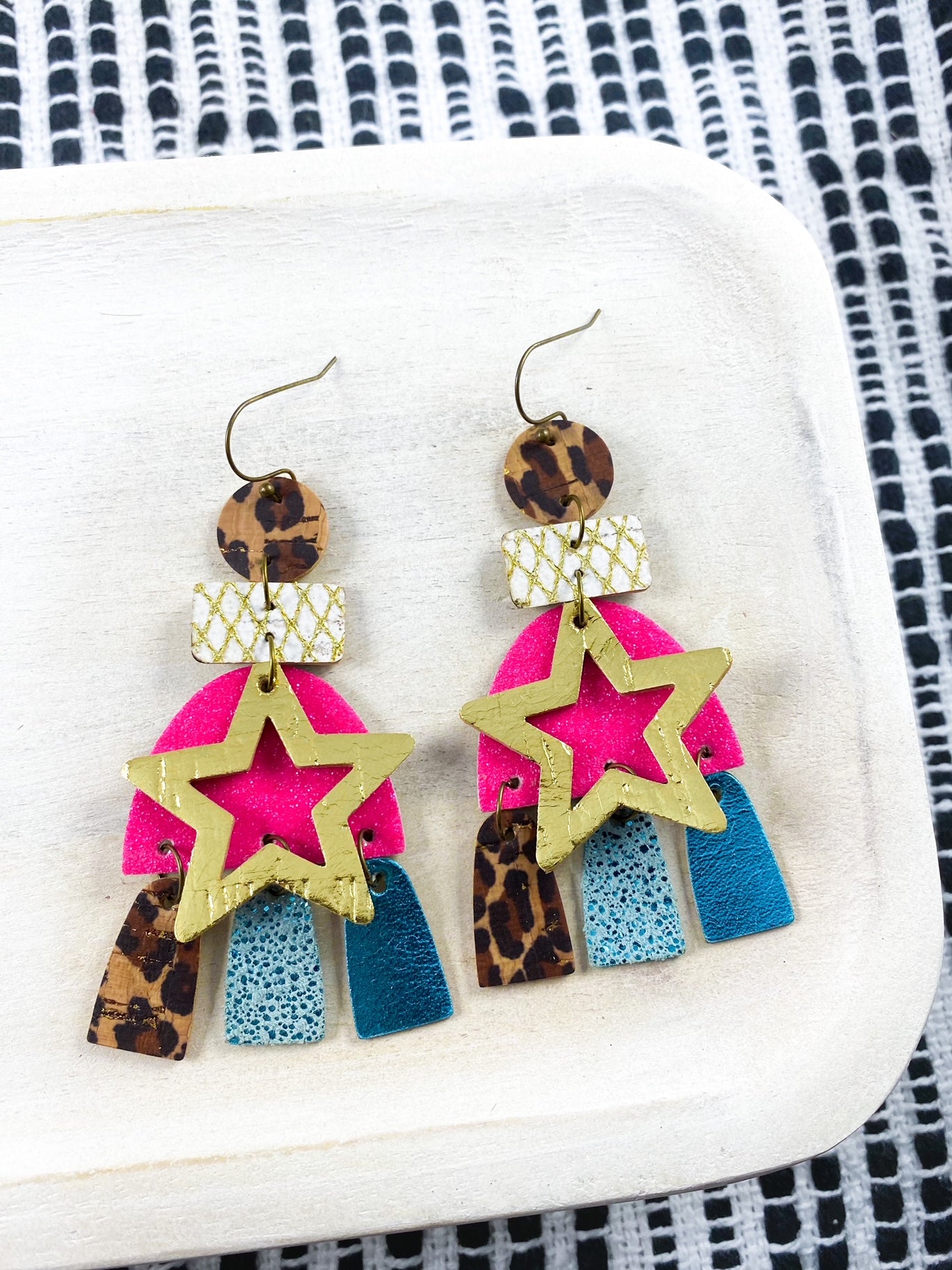 Leopard Star Chandeliers