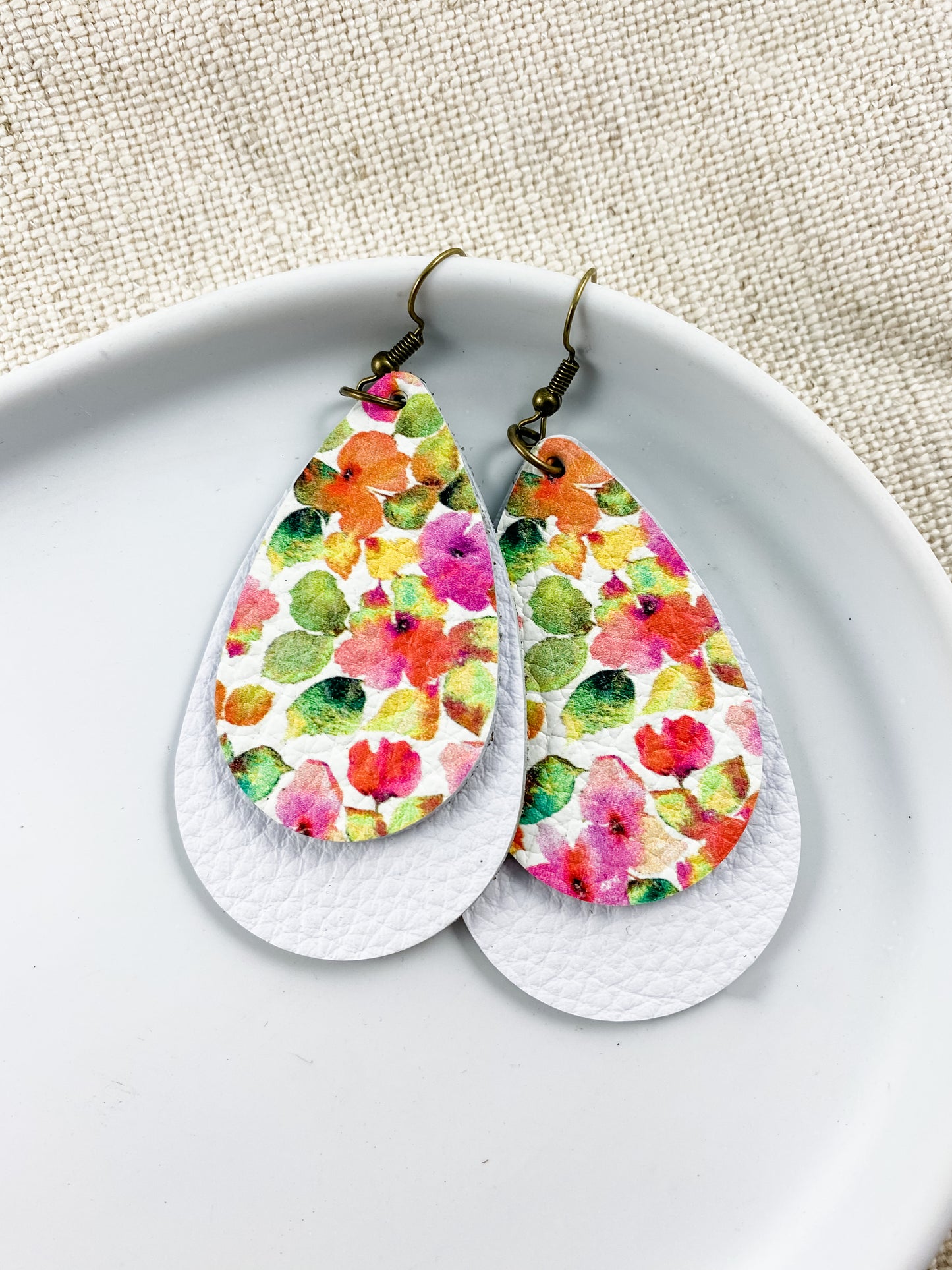 Pretty Pansy Teardrops