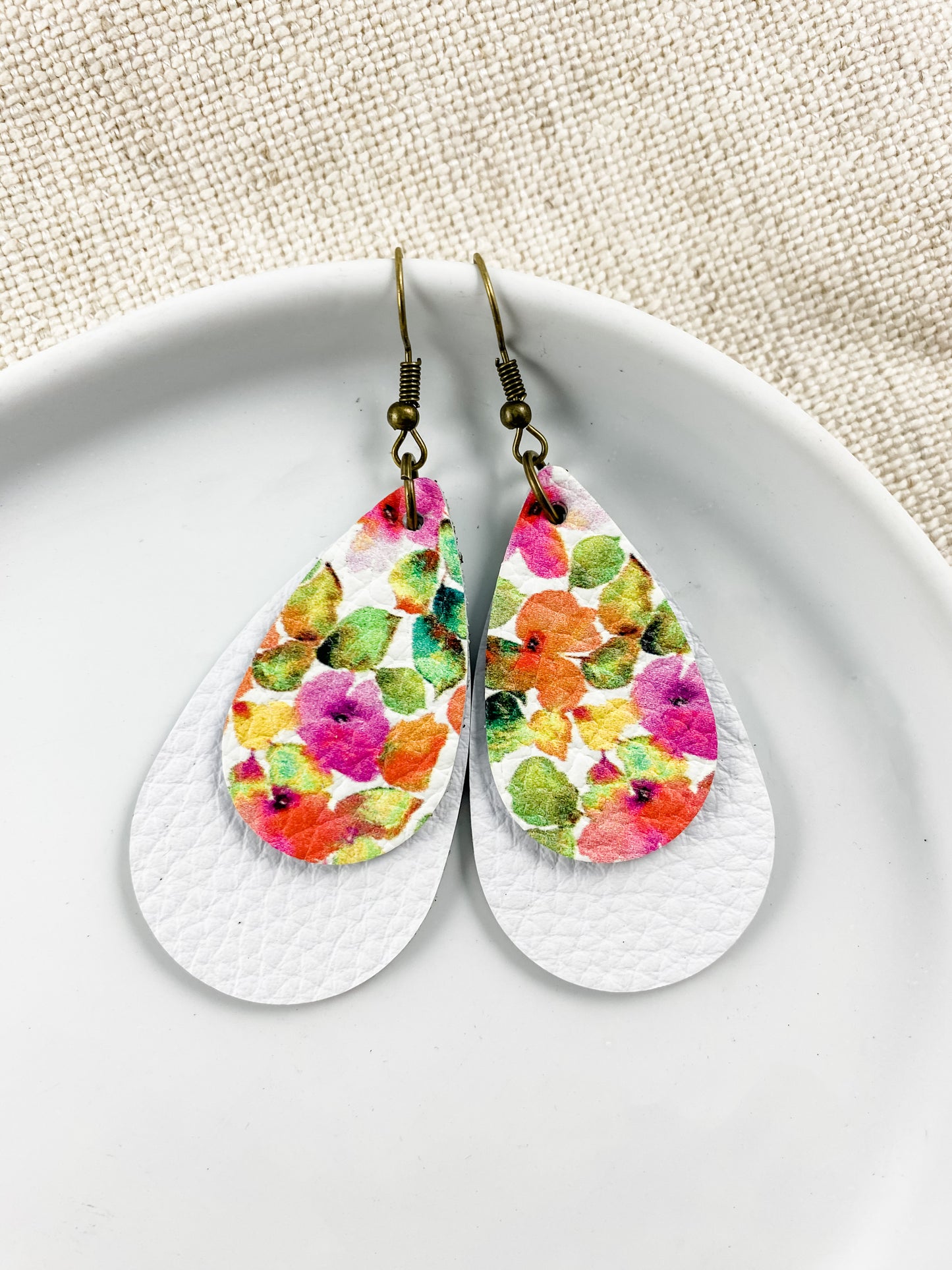 Pretty Pansy Teardrops