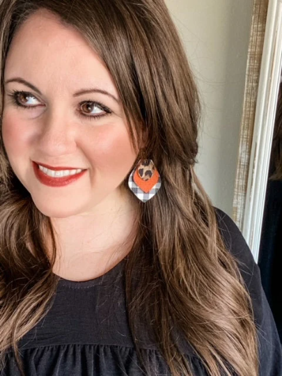 Fall Plaid & Leopard Drops