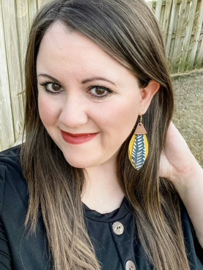 Mustard Boho Fringe