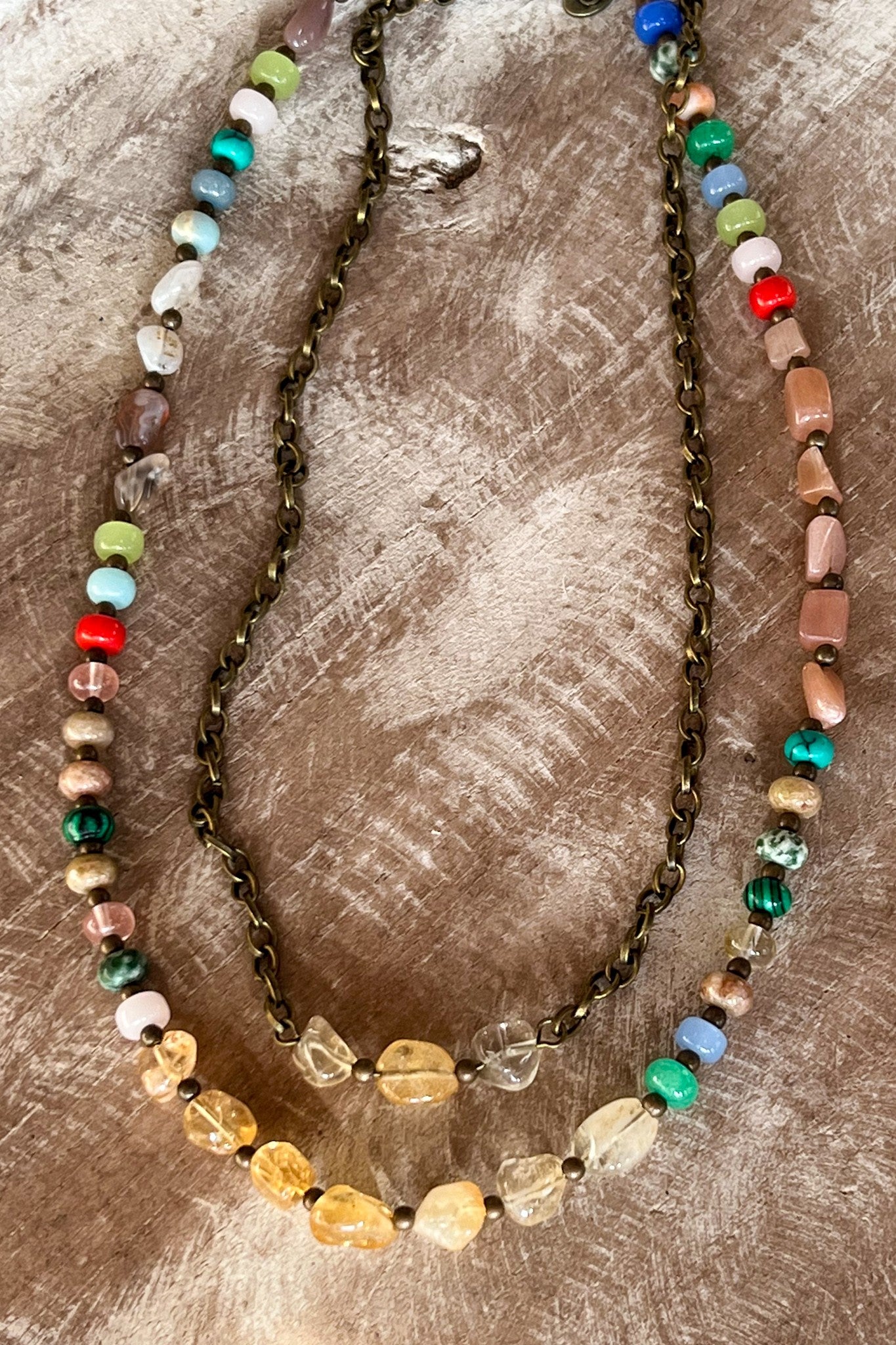 Sunbeam Palette Necklace