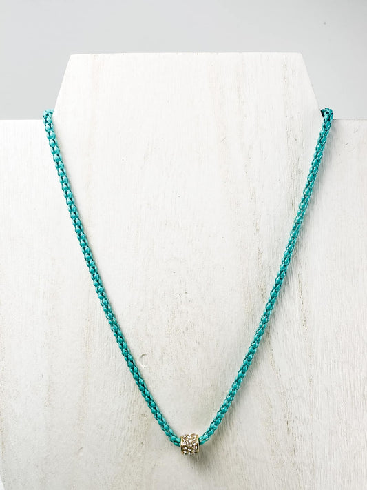 West Coast Sun Necklace, Turquoise