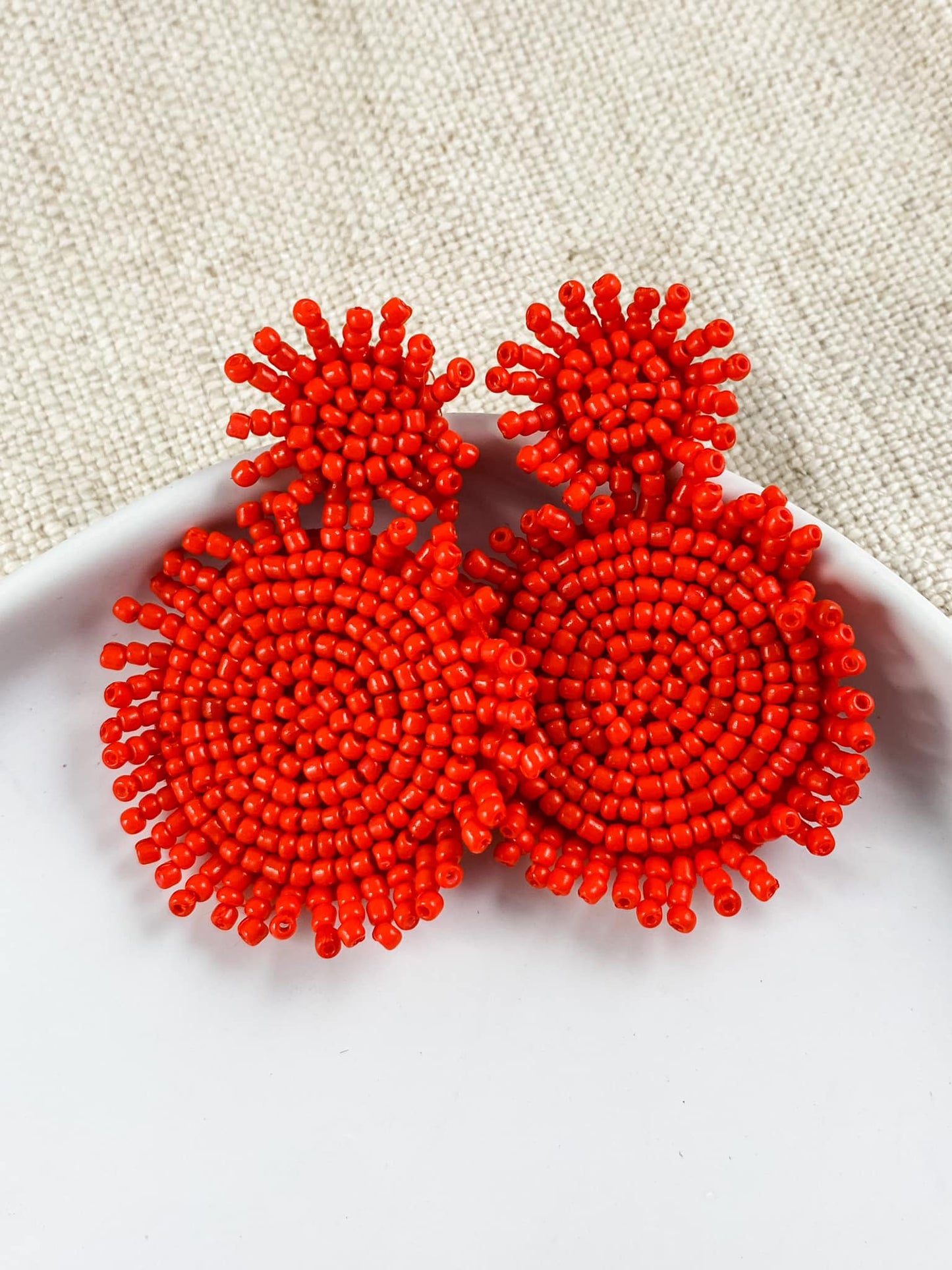 Fierce & Free Earrings, Red