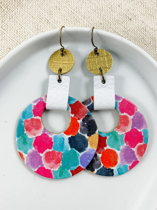 Colorful Bubble Earrings