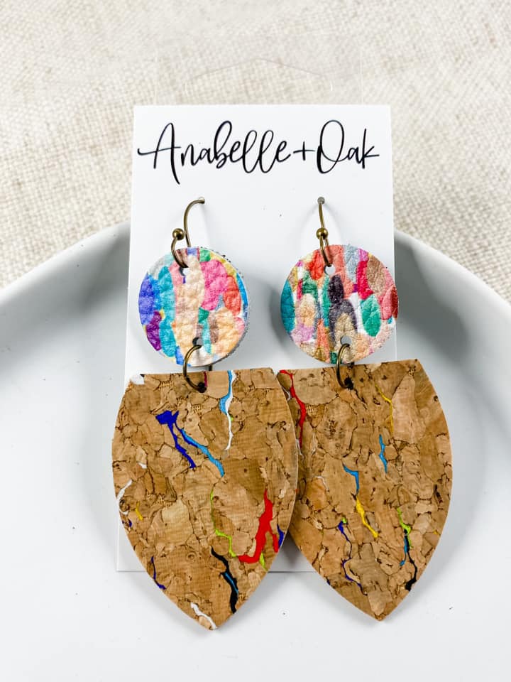 Colorful Cork & Marble Drops